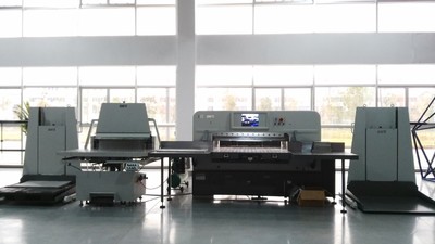Computerized Double Hydraulic Paper Cutting Machine